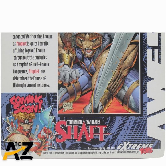 Extreme Toys Awesome Action Figure Rob Liefeld's Prophet Jonathan Taylor - Picture 11 of 12